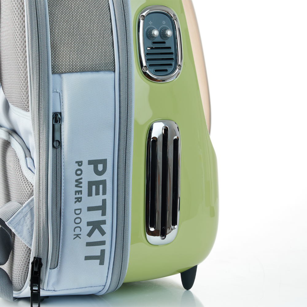 PETKIT Breezy2 Gudrā Mājdzīvnieku Soma – Zaļa