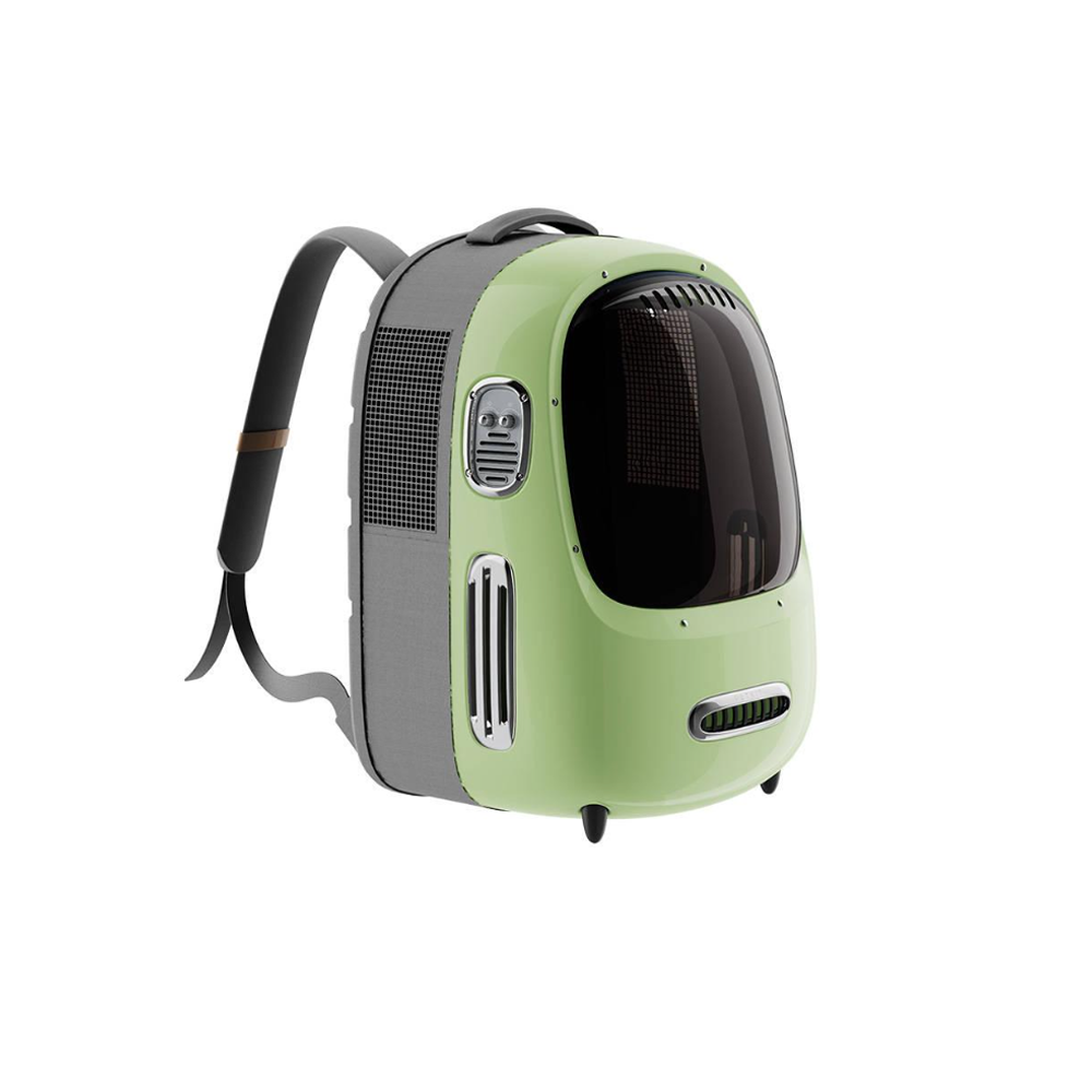 PETKIT Breezy2 Gudrā Mājdzīvnieku Soma – Zaļa