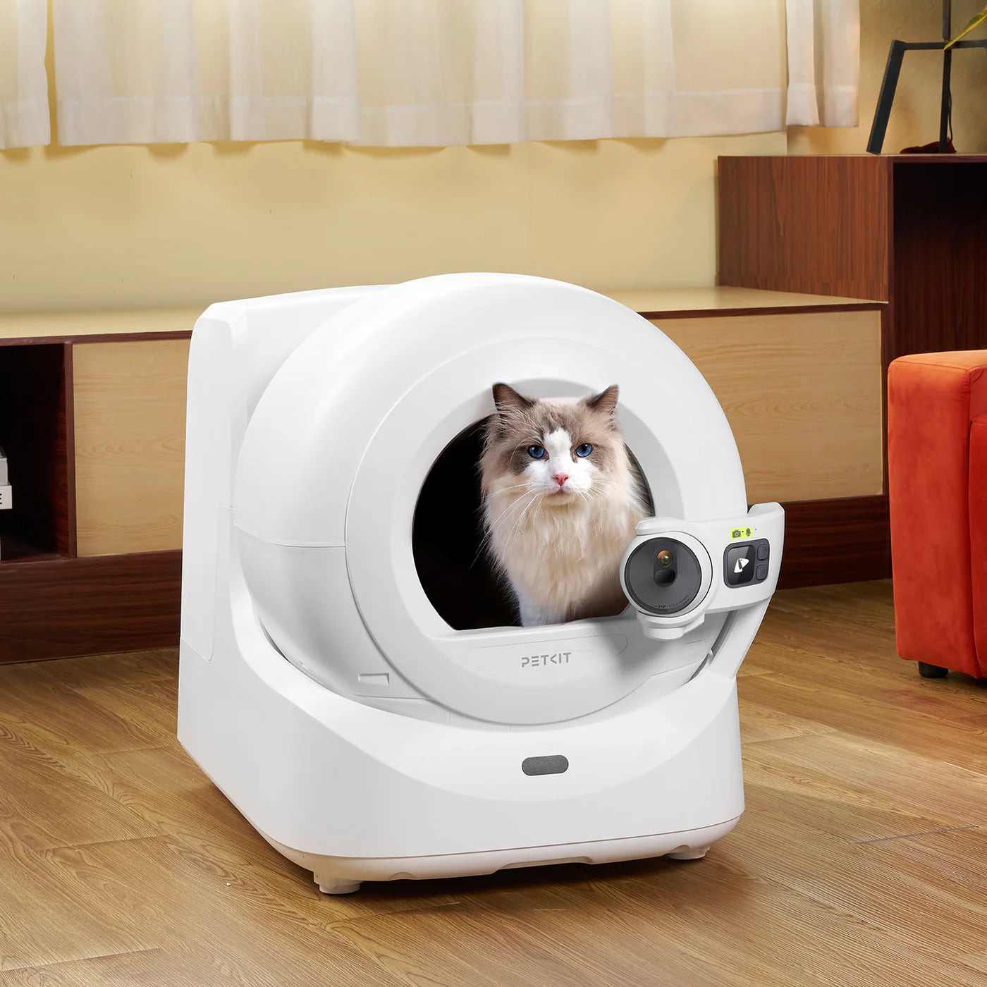 PETKIT Purobot Ultra Automātiskā Kaķu Tualete – Balta
