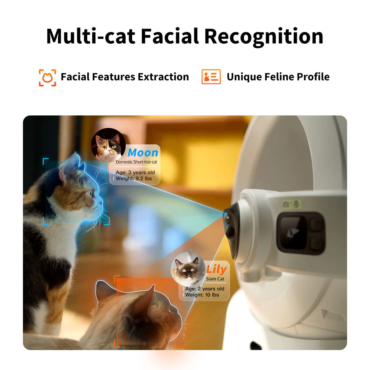 PETKIT Purobot Ultra Automātiskā Kaķu Tualete – Balta